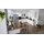 Interliving Küche Serie 3090 mit Side by Side Kühlschrank Magnolia – zweizeilig