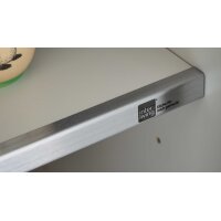 Interliving Küche Serie 3092 mit SIEMENS Einbaugeräten Sahara & Goldeiche - Stellfläche ca. 430 x 187 cm