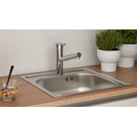 Interliving Küche Serie 3092 mit SIEMENS Einbaugeräten Sahara & Goldeiche - Stellfläche ca. 430 x 187 cm