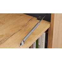 Interliving Küche Serie 3093 mit separater Homeoffice-Lösung Graphit & Eiche Venture - dreizeilig