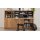 Interliving Küche Serie 3093 mit separater Homeoffice-Lösung Graphit & Eiche Venture - dreizeilig