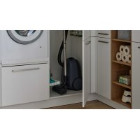 Interliving Küche Serie 3095 - Hauswirtschaftsraum Mattweiß & Chalet Eiche