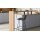 Culineo® Einbauküche C357 mit SIEMENS Einbaugeräten Sky & Eiche Honig - zweizeilig