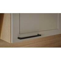 EXPRESS KÜCHEN Einbauküche Home mit Elektrogeräten Cremegrau & Eiche natur - Stellfläche ca. 250 x 330 cm