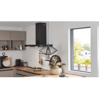 nobilia® Einbauküche Laser mit Geräten und Ansetztisch Macchiato & Eiche Honig - Stellfläche ca. 305 x 336 cm