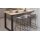 nobilia® Einbauküche Laser mit Geräten und Ansetztisch Macchiato & Eiche Honig - Stellfläche ca. 305 x 336 cm