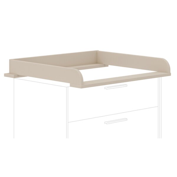 PAIDI Eefje – Wickelaufsatz Cashmere-Beige - ca. 95 x 80 cm