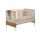 PAIDI Eefje – Babybettgestell Cashmere-Beige & Groovy-Oak - Liegefläche ca. 70 x 140 cm