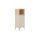 PAIDI Babyzimmer Mila & Ben – Highboard links eine Tür, Breite ca. 48 cm - Cashmere-Beige & Scandinavian Wood