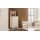 PAIDI Babyzimmer Mila & Ben – Highboard links eine Tür, Breite ca. 48 cm - Cashmere-Beige & Scandinavian Wood