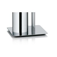 kela Toilettengarnitur Style verchromtes Metall & Edelstahl – Höhe ca. 71 cm