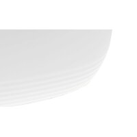 kela Brotkasten Namur weißer Kunststoff & Bambus – ca. 38 x 14 cm