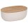 kela Brotkasten Namur beiger Kunststoff & Bambus – ca. 38 x 14 cm