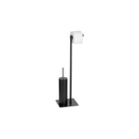 kela Toilettengarnitur Style Schwarz - Höhe ca. 71 cm