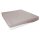 HAHN Spannbettlaken für Wasser- und Boxspringmatratzen kieselfarbener Baumwolljersey - ca. 100 x 200 cm
