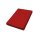HAHN Spannbettlaken roter Baumwolljersey - ca. 100 x 200 cm