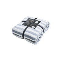 done.® Wohndecke Blanket Stripes Silber &...