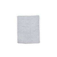 done.® Wohndecke Blanket Stripes Silber & Weiß – ca. 150 x 200 cm