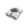 done.® Wohndecke Blanket Stripes Silber & Weiß – ca. 150 x 200 cm