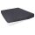 HAHN Spannbettlaken für Boxspringmatratzen anthrazitfarbenes Feinjersey – ca. 190 x 200 cm