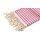 done.® Wohndecke Lounge Stripes Plus Pink & Weiß – ca. 100 x 180 cm