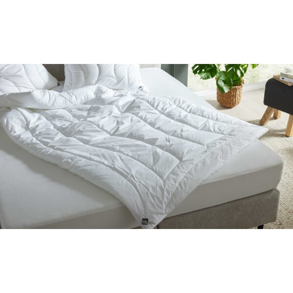 Interliving Bettdecke Serie 9202 - Faserdecke warm, ca. 1.600 g - ca. 200 x 220 cm