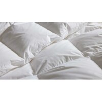 Interliving Bettdecke Serie 9204 - Daunendecke als Winterbett warm, ca. 840 g Daunen - ca. 135 x 200 cm