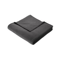 Biederlack® Wohndecke Cotton Home schieferfarbenes...