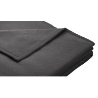 Biederlack® Wohndecke Cotton Home schieferfarbenes...