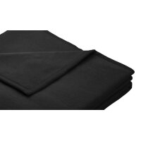 Biederlack® Wohndecke Cotton Home schwarzes...
