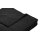 Biederlack® Wohndecke Cotton Home schwarzes Mischgewebe - ca. 150 x 200 cm