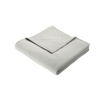 Biederlack® Wohndecke Cotton Home silberfarbenes...
