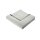 Biederlack® Wohndecke Cotton Home silberfarbenes Mischgewebe - ca. 150 x 200 cm