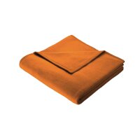 Biederlack® Wohndecke Cotton Home curryfarbenes...
