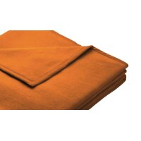 Biederlack® Wohndecke Cotton Home curryfarbenes...