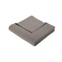 Biederlack® Wohndecke Cotton Home taupefarbenes...
