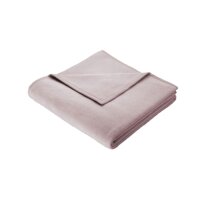 Biederlack® Wohndecke Cotton Home lotusfarbenes...