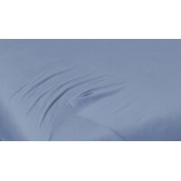 PRIMERA Spannbettlaken blauer Baumwolljersey - ca. 100 x...