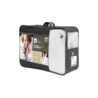 Interliving Bettdecke Serie 9212 - Cassettendeckeals Daunendecke normal, ca. 800 g Daunen & Federn - ca. 155 x 200 cm
