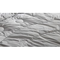 Interliving Bettdecke Serie 9206 - Naturhaardecke warm - ca. 1.500 g Kamelhaarflaum, ca. 135 x 200 cm