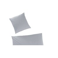 HAHN Luxus-Satin-Bettwäsche Sempre silberfarbener...