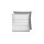 biberna® Mako-Satin Kissenbezug Streifen Mix & Match sturm- und hellgraue Streifen – ca. 40 x 40 cm