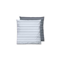 biberna® Mako-Satin Kissenbezug Streifen Mix &...
