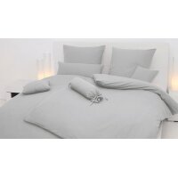 Janine® Bettwäsche-Set platin – ca. 240 x...