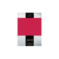 Janine® Spannbettlaken Rot - ca. 100 x 200 cm