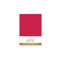 Janine® Spannbettlaken Rot - ca. 100 x 200 cm