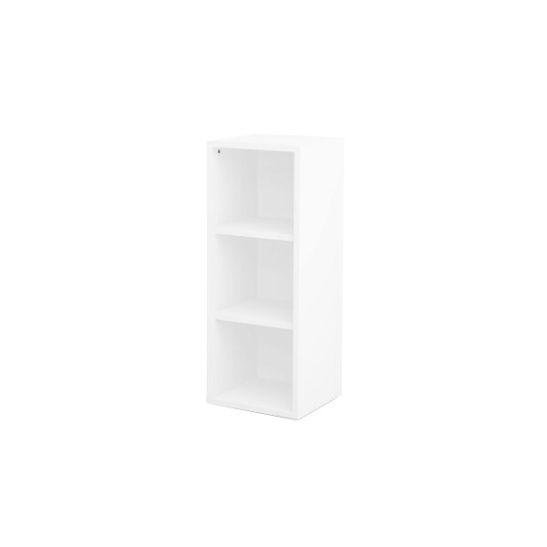 Büroprogramm Big Profi Office - Regal Weiß - drei Fächer, ca. 44 x 111 cm
