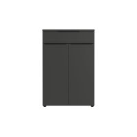 Büroprogramm Mailand - Aktenschrank Graphit - ca. 81...