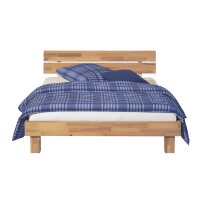 Massivholz-Bettgestell, ein Futonbett mit Komfort natur...