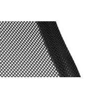 Drehstuhl orthoSedis 20 - Schreibtischstuhl schwarzer Sitzbezug & Netzbespannung BG20, verchromtes Drehkreuz